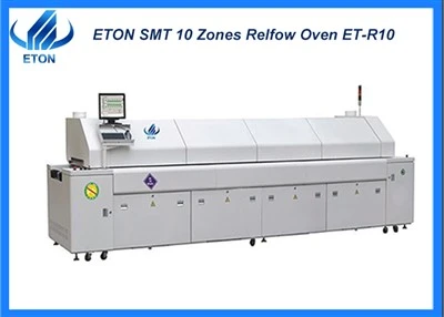 700 m bredde transportbånd CSP BGA 0201 komponenter reflow ovn maskine